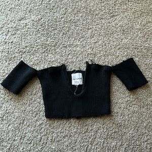Off shoulder crop top - LF